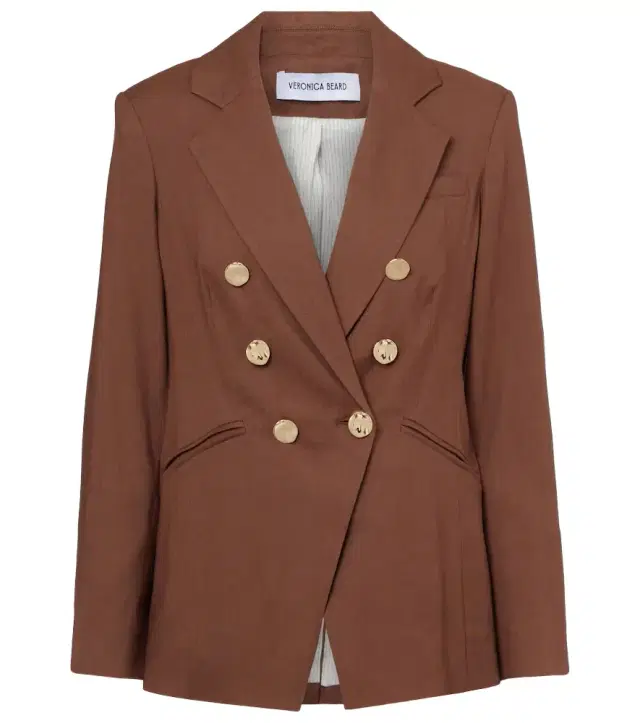 Veronica Beard Elle Dickey linen-blend blazer
