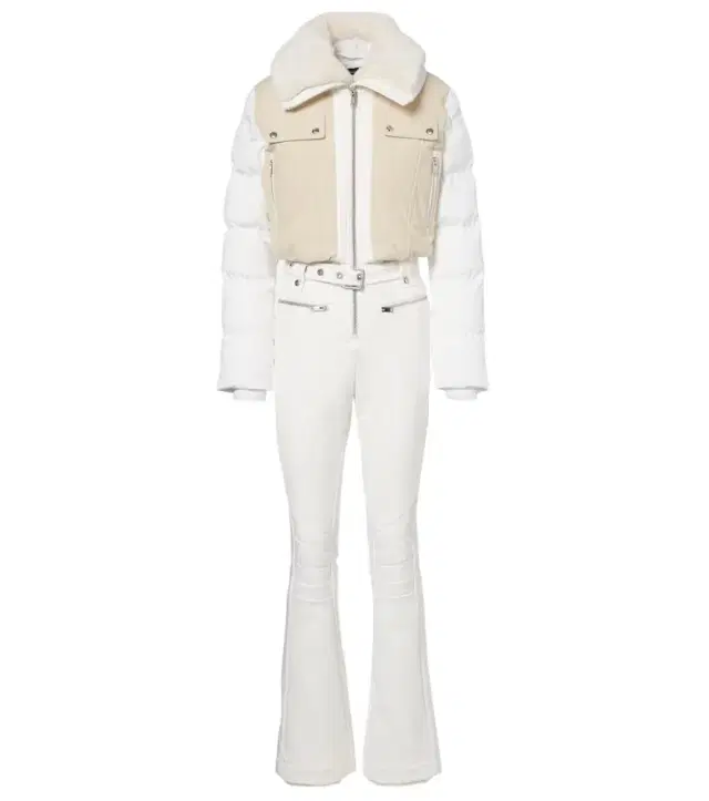Fusalp Karei corduroy-trimmed ski suit