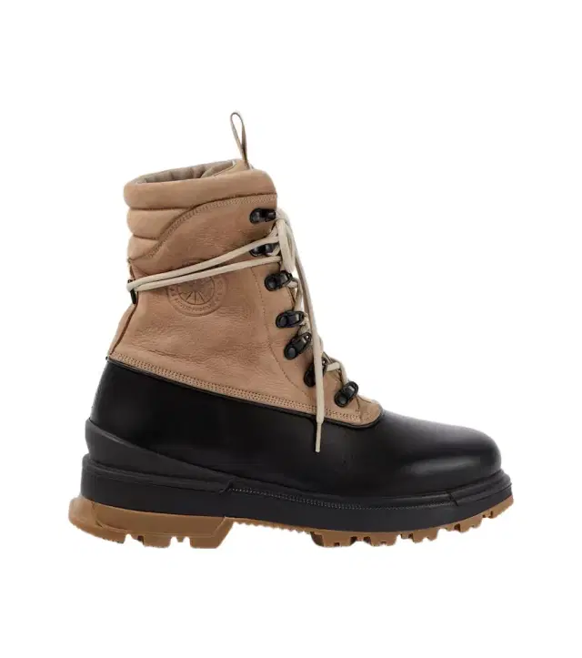 Canada Goose Leo leather lace-up boots