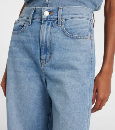 Veronica Beard Taylor high-rise wide-leg jeans | Thumbnail 3