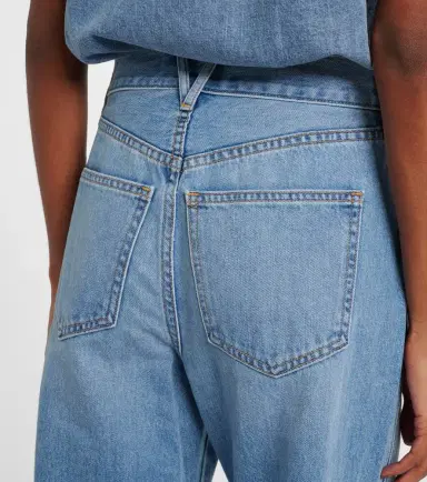Veronica Beard Taylor high-rise wide-leg jeans | Thumbnail 4
