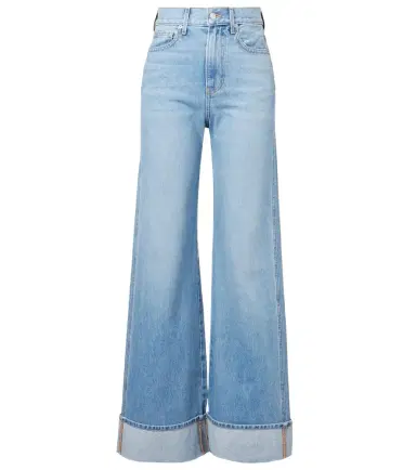 Veronica Beard Taylor high-rise wide-leg jeans | Thumbnail 1