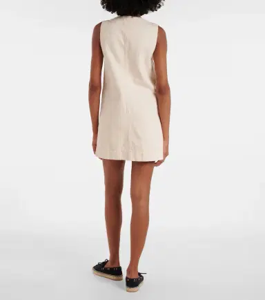 Veronica Beard Oakley denim minidress | Thumbnail 3