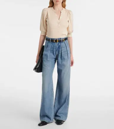 Veronica Beard Coralee cotton-blend top | Thumbnail 5 Veronica Beard Coralee cotton-blend top | Thumbnail 5