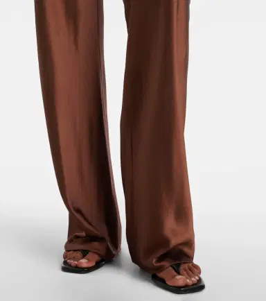 Veronica Beard Billie silk-blend straight pants | Thumbnail 5