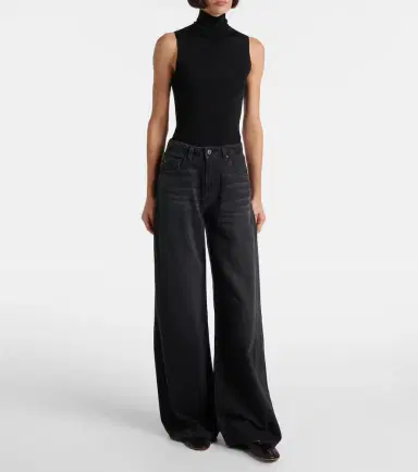AG Jeans Helsinki high-rise wide-leg jeans | Thumbnail 5