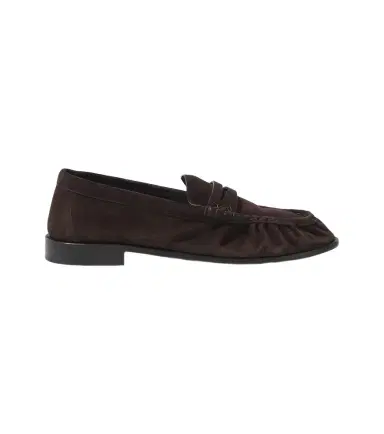 Saint Laurent Le Loafer suede penny loafers | Thumbnail 1 Saint Laurent Le Loafer suede penny loafers | Thumbnail 1
