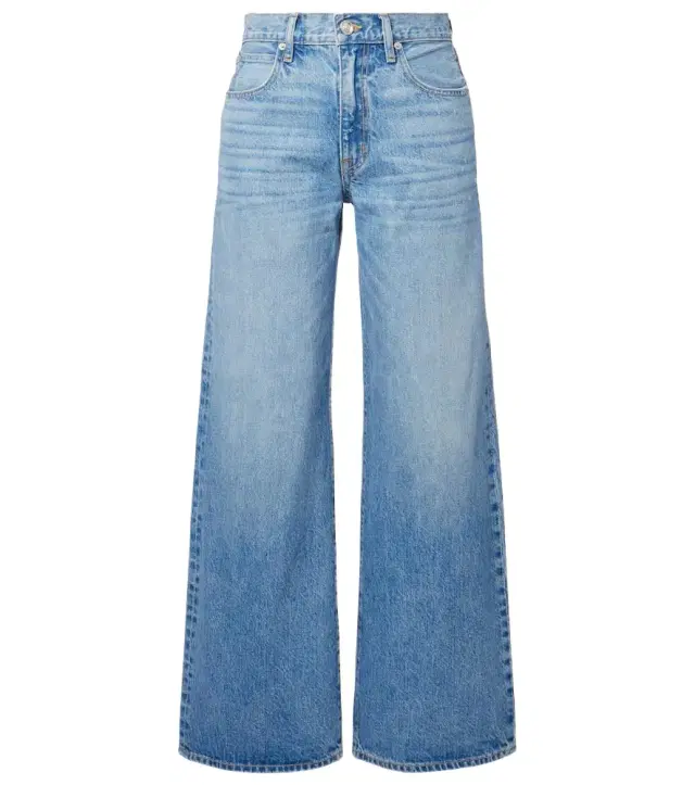 Slvrlake Selena mid-rise wide-leg jeans