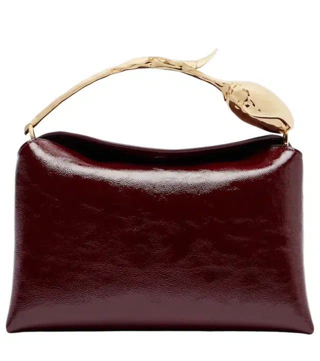 Bloom Medium patent leather tote bag
