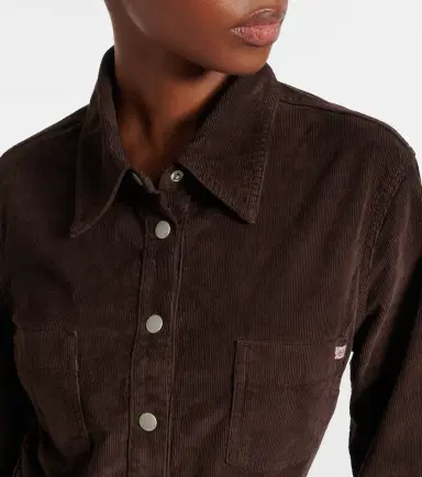 AG Jeans Marseille corduroy shirt dress | Thumbnail 3