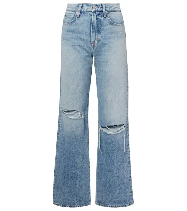 Slvrlake Grace mid-rise wide-leg jeans