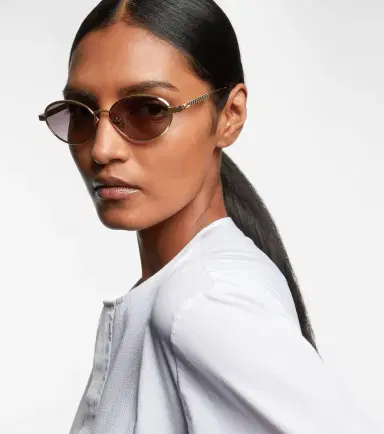 DIOR Eyewear DiorCannage R1U oval sunglasses | Thumbnail 5