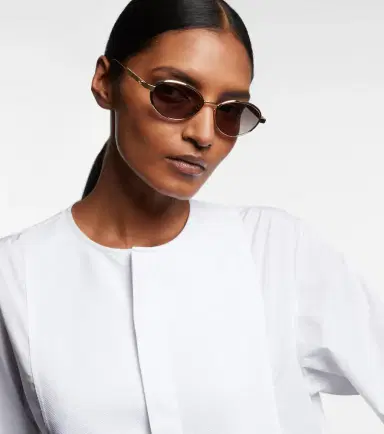 DIOR Eyewear DiorCannage R1U oval sunglasses | Thumbnail 6