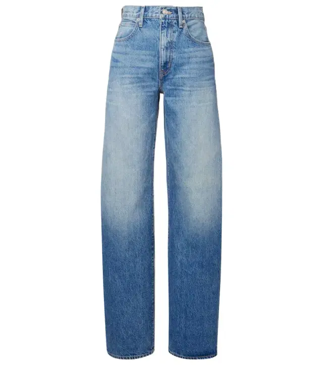 Slvrlake Cassie high-rise barrel-leg jeans