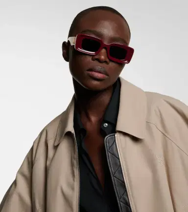 Loewe Anagram rectangular sunglasses | Thumbnail 3 Loewe Anagram rectangular sunglasses | Thumbnail 3