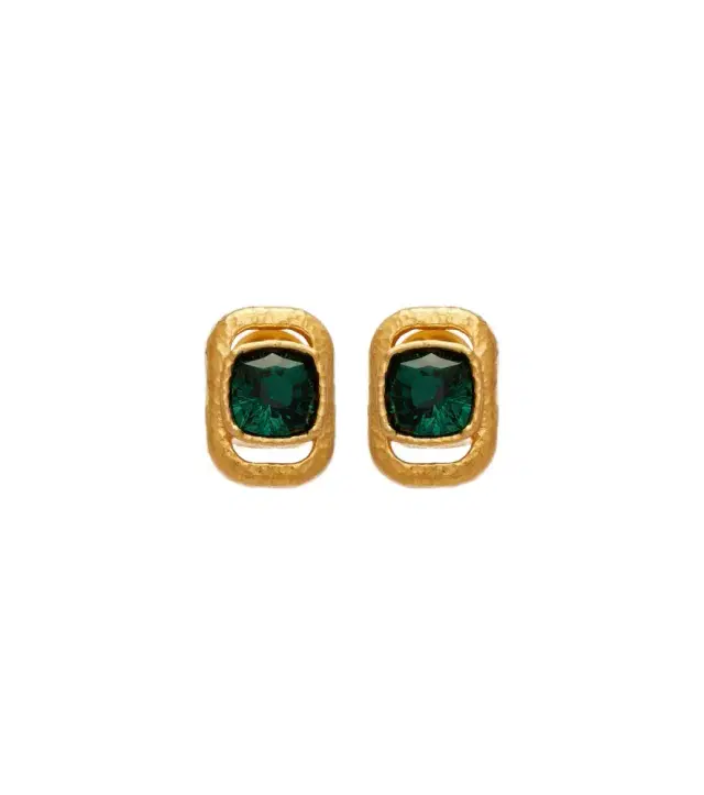 Crystal-embellished earrings