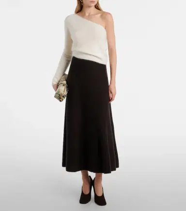 Lisa Yang Dae one-shoulder cashmere top | Thumbnail 2 Lisa Yang Dae one-shoulder cashmere top | Thumbnail 2