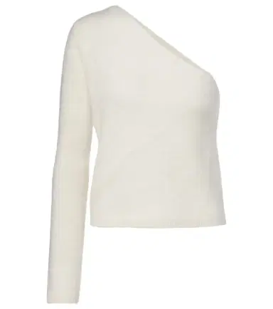 Lisa Yang Dae one-shoulder cashmere top | Thumbnail 1 Lisa Yang Dae one-shoulder cashmere top | Thumbnail 1