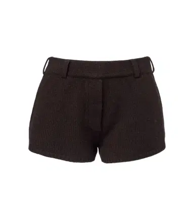 Lisa Yang Low-rise cashmere shorts | Thumbnail 1