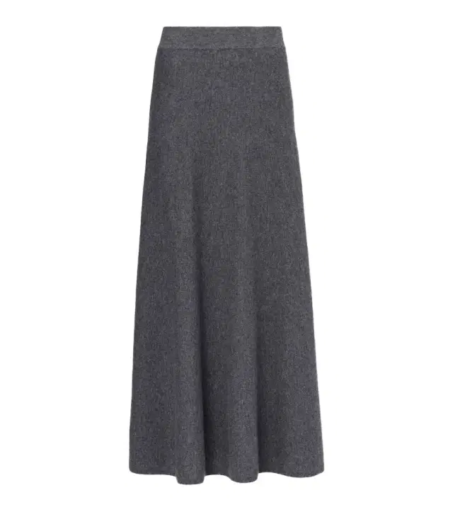 Lisa Yang Torie knitted cashmere maxi skirt