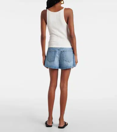 Slvrlake Ribbed-knit cotton jersey tank top | Thumbnail 3