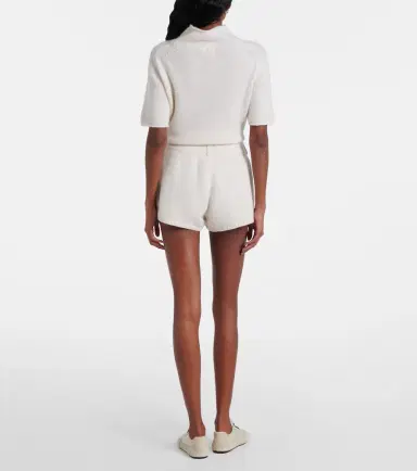 Lisa Yang Low-rise cashmere shorts | Thumbnail 2