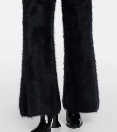 Lisa Yang Ellery brushed cashmere flared pants | Thumbnail 3