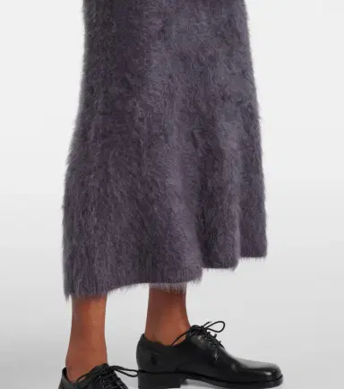 Lisa Yang Asta cashmere midi skirt | Thumbnail 3