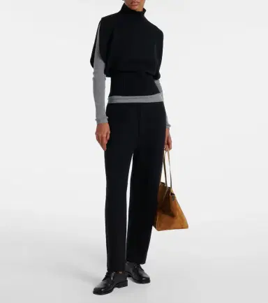Lisa Yang Sonya cashmere straight pants | Thumbnail 2 Lisa Yang Sonya cashmere straight pants | Thumbnail 2