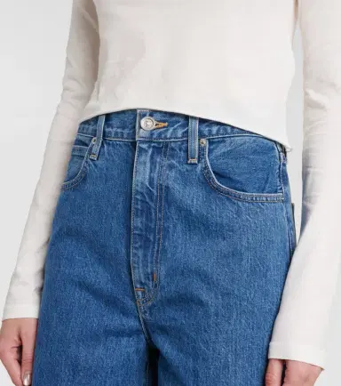 Slvrlake Cropped cotton jersey T-shirt | Thumbnail 5