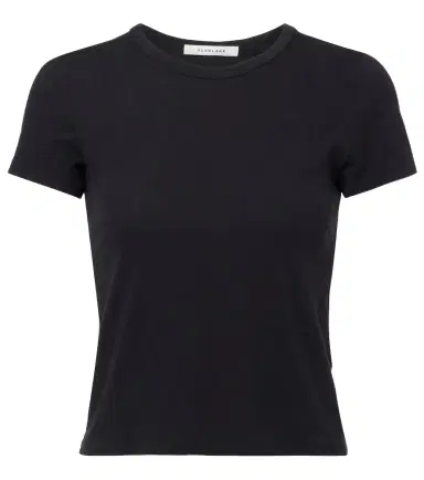 Slvrlake Cropped cotton jersey T-shirt | Thumbnail 1