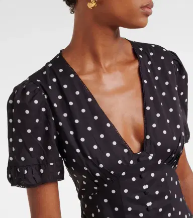 Posse Paloma polka-dot maxi dress | Thumbnail 3