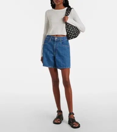 SLVRLAKE Walker denim shorts | Thumbnail 2