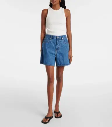 SLVRLAKE Walker denim shorts | Thumbnail 3
