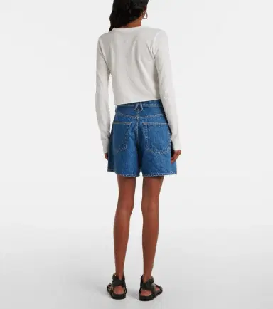 SLVRLAKE Walker denim shorts | Thumbnail 6