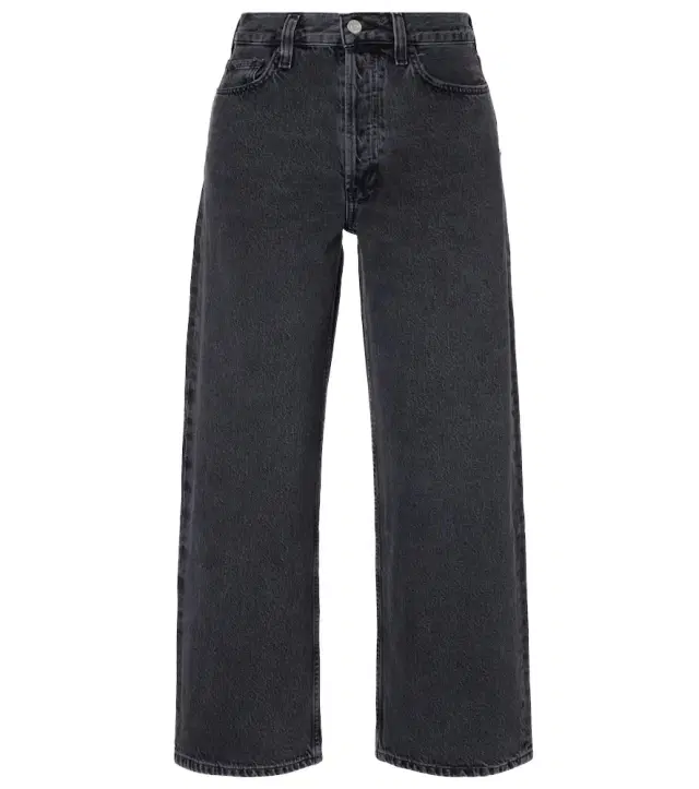 Agolde Arc cropped mid-rise wide-leg jeans