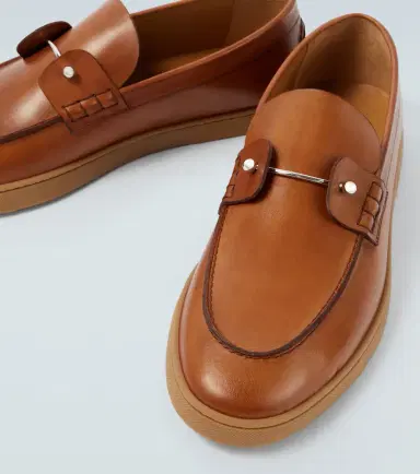 Christian Louboutin Chambeliboat leather slip-on shoes | Thumbnail 3 Christian Louboutin Chambeliboat leather slip-on shoes | Thumbnail 3