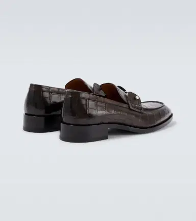 Christian Louboutin Chambelimoc croc-effect leather loafers | Thumbnail 4 Christian Louboutin Chambelimoc croc-effect leather loafers | Thumbnail 4