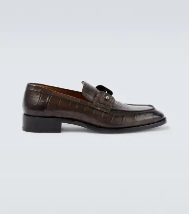 Christian Louboutin Chambelimoc croc-effect leather loafers | Thumbnail 5 Christian Louboutin Chambelimoc croc-effect leather loafers | Thumbnail 5