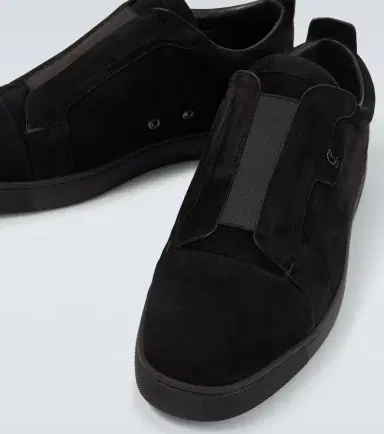 Christian Louboutin St Louis suede slip-on sneakers | Thumbnail 3