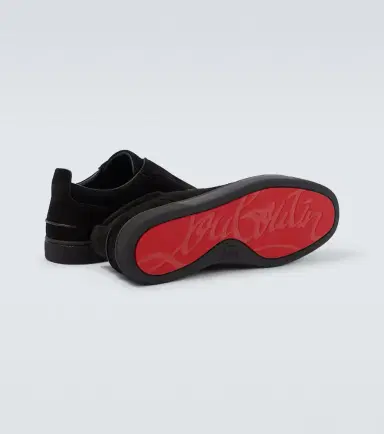 Christian Louboutin St Louis suede slip-on sneakers | Thumbnail 4