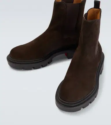 Christian Louboutin Devon College suede Chelsea boots | Thumbnail 5 Christian Louboutin Devon College suede Chelsea boots | Thumbnail 5