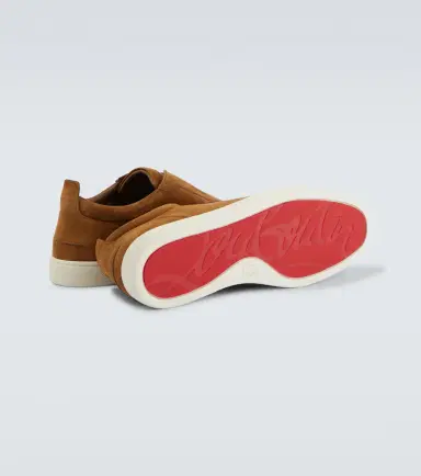 Christian Louboutin St Louis suede slip-on sneakers | Thumbnail 2 Christian Louboutin St Louis suede slip-on sneakers | Thumbnail 2