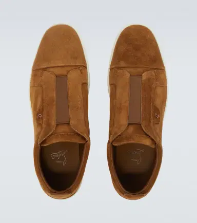 Christian Louboutin St Louis suede slip-on sneakers | Thumbnail 5 Christian Louboutin St Louis suede slip-on sneakers | Thumbnail 5