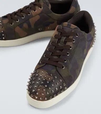 Christian Louboutin Seavaste camouflage spiked suede sneakers | Thumbnail 2 Christian Louboutin Seavaste camouflage spiked suede sneakers | Thumbnail 2