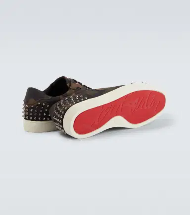 Christian Louboutin Seavaste camouflage spiked suede sneakers | Thumbnail 4 Christian Louboutin Seavaste camouflage spiked suede sneakers | Thumbnail 4