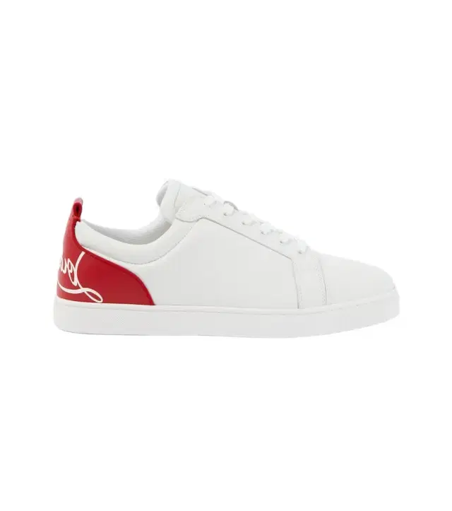 Christian Louboutin Fun Louis Junior leather sneakers