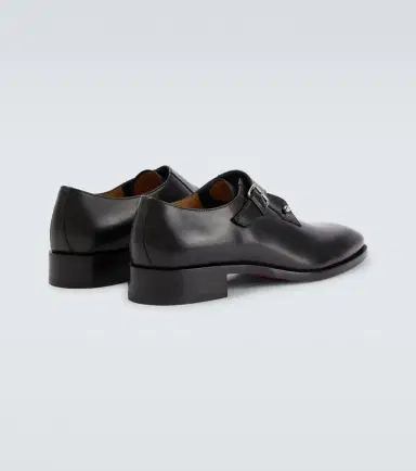Christian Louboutin Chambelimonk leather monk strap shoes | Thumbnail 4