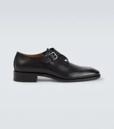 Christian Louboutin Chambelimonk leather monk strap shoes | Thumbnail 5