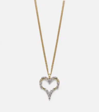 YEPREM Golden Strada 18kt white and yellow gold necklace with diamonds | Thumbnail 2 YEPREM Golden Strada 18kt white and yellow gold necklace with diamonds | Thumbnail 2